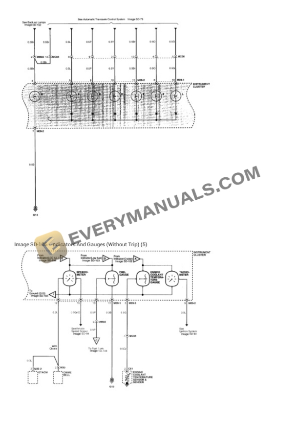 Hyundai Elantra 2001 Electrical Diagrams L4-2.0L 6 Hyundai Elantra 2001 Electrical Diagrams L4-2.0L - Image 4