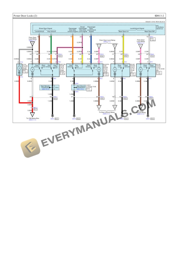 Hyundai Elantra GT 2016 Electrical Diagrams L4-2.0L 7 Hyundai Elantra GT 2016 Electrical Diagrams L4-2.0L - Image 5