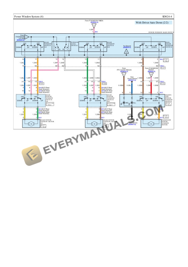 Hyundai Elantra N (CN7N) VIN KMH 2023 Electrical Diagrams L4-2.0L Turbo 7 Hyundai Elantra N (CN7N) VIN KMH 2023 Electrical Diagrams L4-2.0L Turbo - Image 5