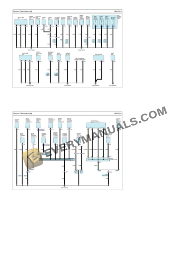 Hyundai Elantra (UD) VIN 5NP 2014 Electrical Diagrams L4-1.8L 6 Hyundai Elantra (UD) VIN 5NP 2014 Electrical Diagrams L4-1.8L - Image 4