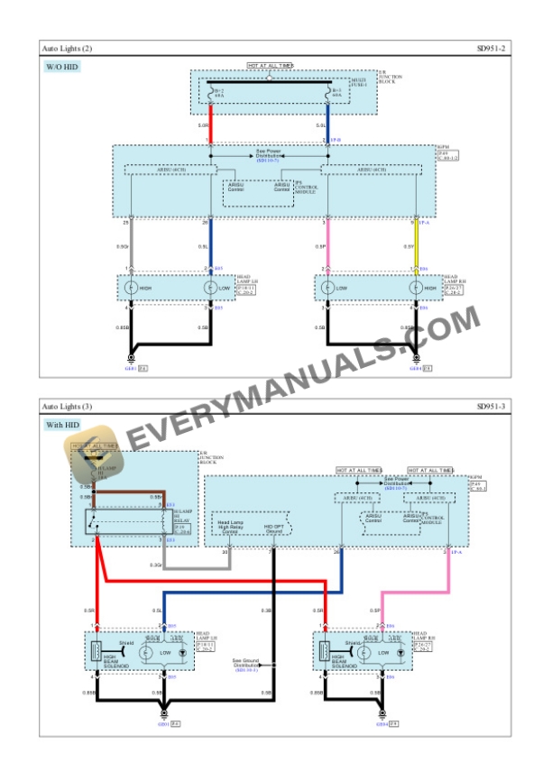 Hyundai IONIQ 2017 Electrical Diagrams L4-1.6L Hybrid 4 Hyundai IONIQ 2017 Electrical Diagrams L4-1.6L Hybrid - Image 2