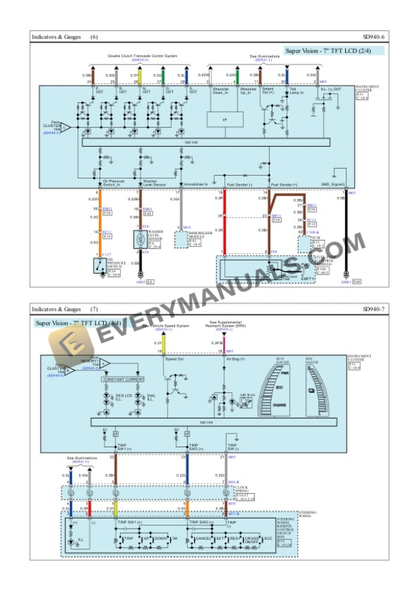 Hyundai IONIQ 2018 Electrical Diagrams L4-1.6L Hybrid 7 Hyundai IONIQ 2018 Electrical Diagrams L4-1.6L Hybrid - Image 5
