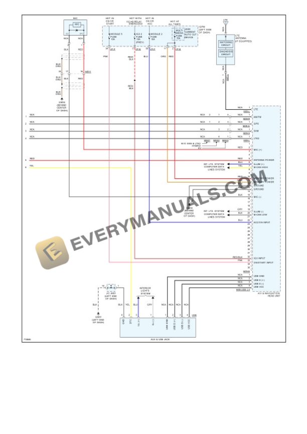 Hyundai IONIQ 2020 Electrical Diagrams L4-1.6L Hybrid 4 Hyundai IONIQ 2020 Electrical Diagrams L4-1.6L Hybrid - Image 2