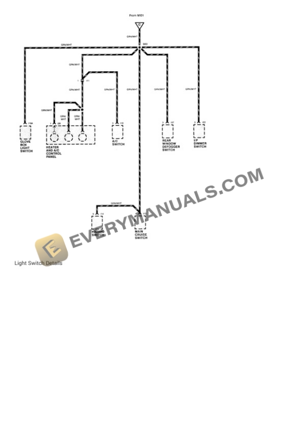 Hyundai Sonata 1992 Electrical Diagrams V6-3.0L 4 Hyundai Sonata 1992 Electrical Diagrams V6-3.0L - Image 2