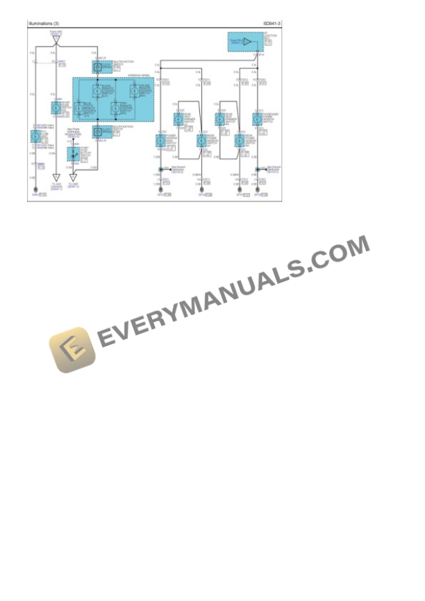 Hyundai Sonata 2011 Electrical Diagrams L4-2.4L 5 Hyundai Sonata 2011 Electrical Diagrams L4-2.4L - Image 3