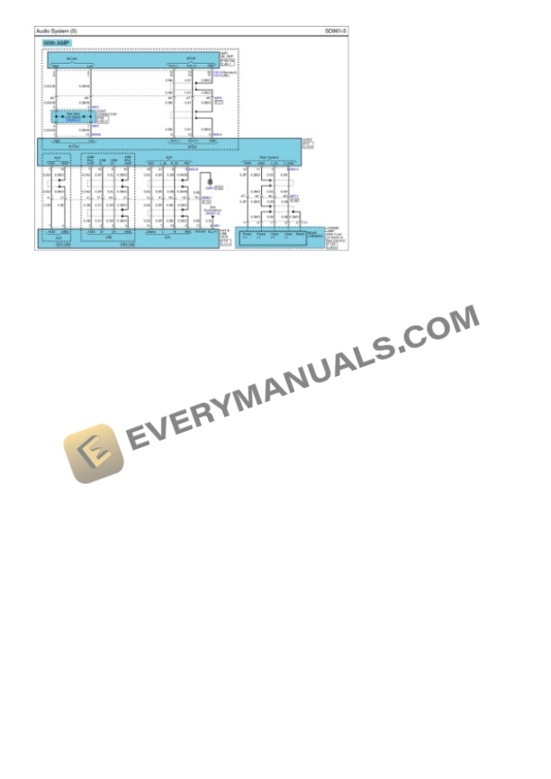 Hyundai Sonata 2014 Electrical Diagrams L4-2.0L Turbo 4 Hyundai Sonata 2014 Electrical Diagrams L4-2.0L Turbo - Image 2