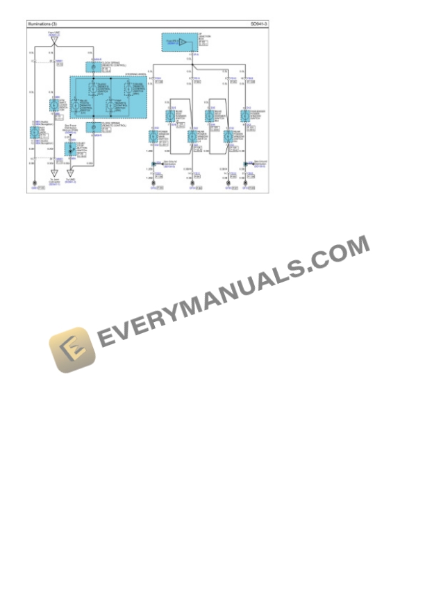 Hyundai Sonata 2014 Electrical Diagrams L4-2.0L Turbo 5 Hyundai Sonata 2014 Electrical Diagrams L4-2.0L Turbo - Image 3