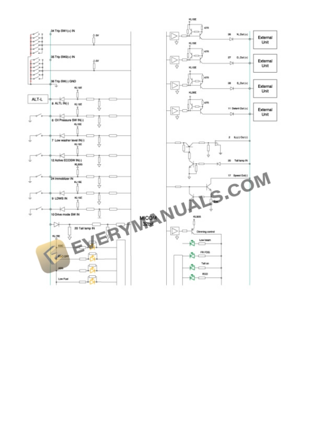 Hyundai Sonata 2016 Electrical Diagrams L4-2.4L 7 Hyundai Sonata 2016 Electrical Diagrams L4-2.4L - Image 5