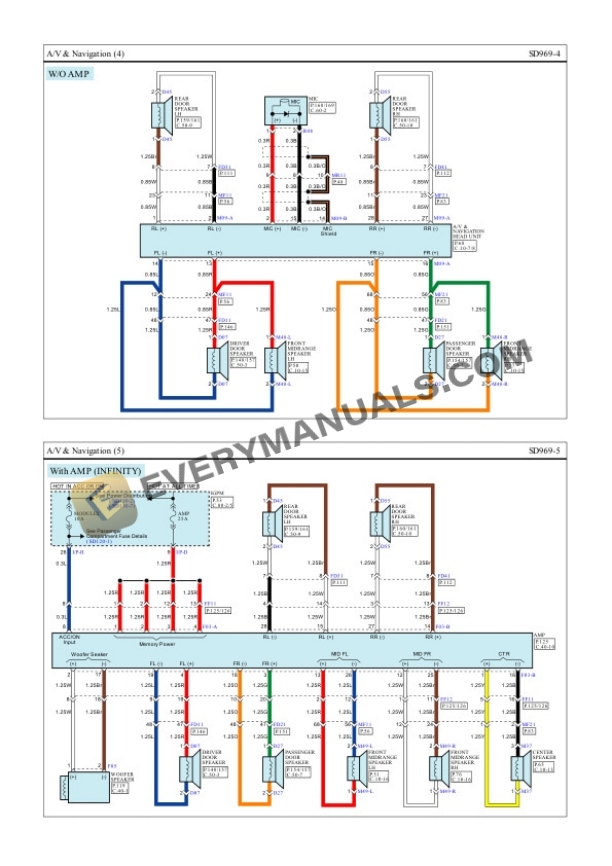 Hyundai Sonata 2018 Electrical Diagrams L4-2.0L Plugin Hybrid 4 Hyundai Sonata 2018 Electrical Diagrams L4-2.0L Plugin Hybrid - Image 2