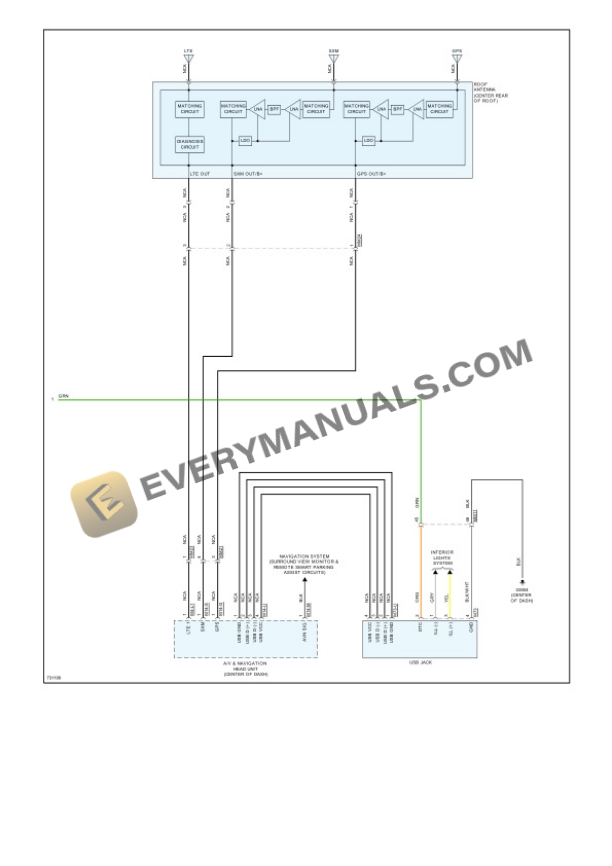 Hyundai Sonata (DN8A) 2020 Electrical Diagrams L4-1.6L Turbo 4 Hyundai Sonata (DN8A) 2020 Electrical Diagrams L4-1.6L Turbo - Image 2
