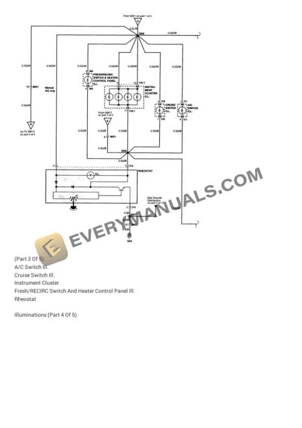 Hyundai Sonata GL 1998 Electrical Diagrams V6-3.0L 7 Hyundai Sonata GL 1998 Electrical Diagrams V6-3.0L - Image 5