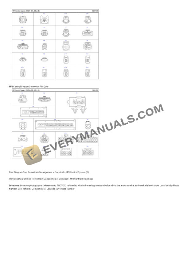 Hyundai Truck Entourage 2009 Electrical Diagrams V6-3.8L 6 Hyundai Truck Entourage 2009 Electrical Diagrams V6-3.8L - Image 4