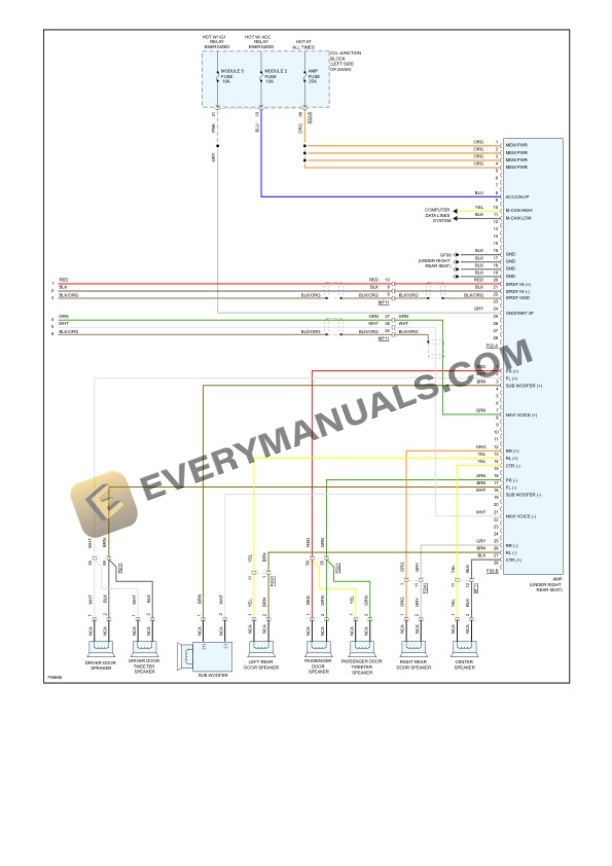 Hyundai Truck IONIQ 5 (160kW) (NE EV) RWD 2022 Electrical Diagrams ELE-Electric Engine 4 Hyundai Truck IONIQ 5 (160kW) (NE EV) RWD 2022 Electrical Diagrams ELE-Electric Engine - Image 2