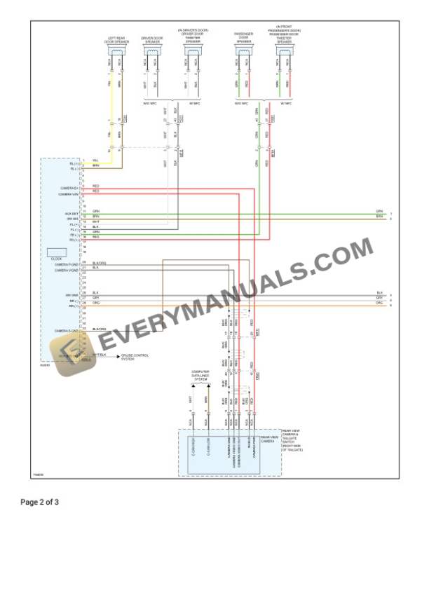 Hyundai Truck Kona AWD 2022 Electrical Diagrams L4-1.6L Turbo 4 Hyundai Truck Kona AWD 2022 Electrical Diagrams L4-1.6L Turbo - Image 2