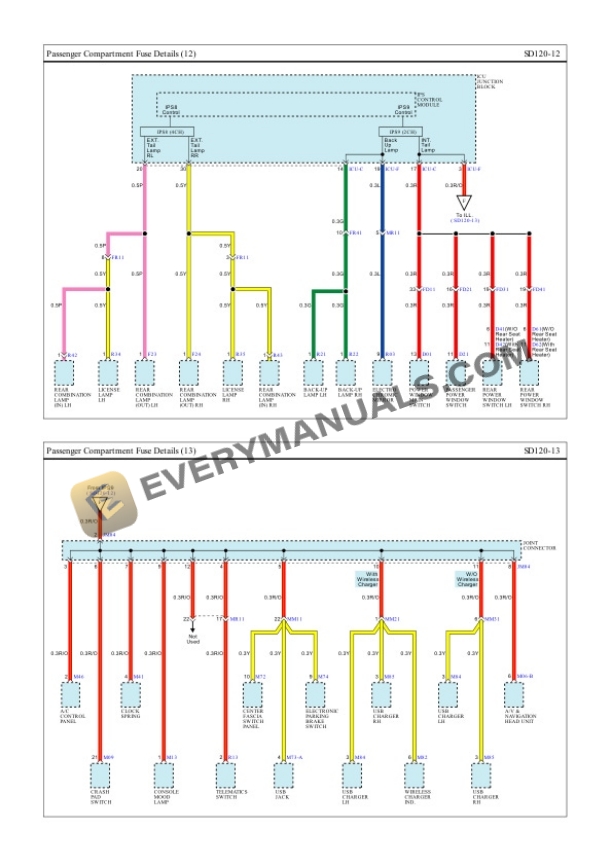 Hyundai Truck Nexo 2023 Electrical Diagrams ELE-Electric Engine Hydrogen Fuel Cell 5 Hyundai Truck Nexo 2023 Electrical Diagrams ELE-Electric Engine Hydrogen Fuel Cell - Image 3