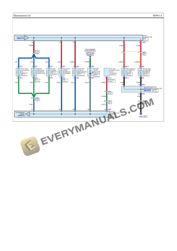 Hyundai Truck Palisade FWD 2020 Electrical Diagrams V6-3.8L 5 Hyundai Truck Palisade FWD 2020 Electrical Diagrams V6-3.8L - Image 3