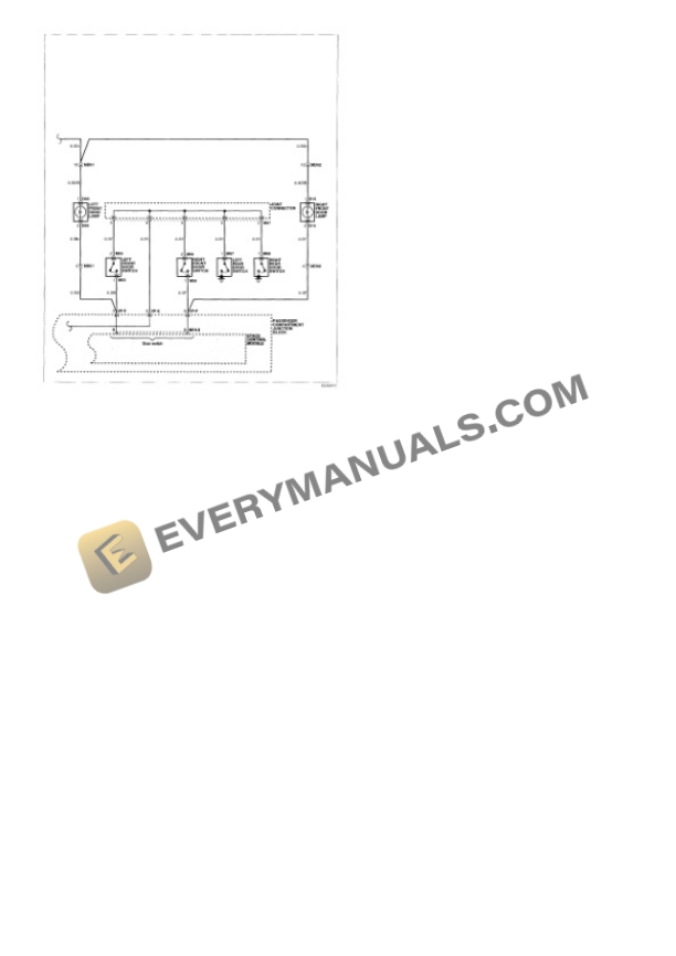 Hyundai Truck Santa Fe 2001 Electrical Diagrams L4-2.4L 4 Hyundai Truck Santa Fe 2001 Electrical Diagrams L4-2.4L - Image 2