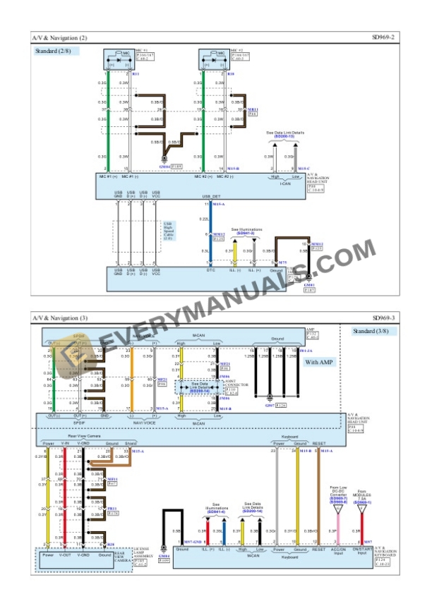 Hyundai Truck Santa Fe (TMA) AWD 2021 Electrical Diagrams L4-2.5L 5 Hyundai Truck Santa Fe (TMA) AWD 2021 Electrical Diagrams L4-2.5L - Image 3
