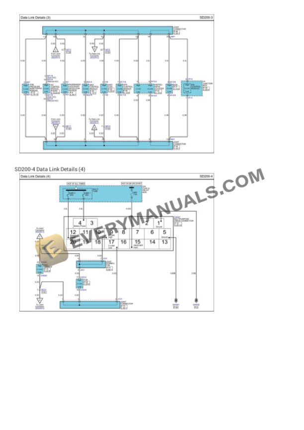 Hyundai Truck Tucson FWD 2012 Electrical Diagrams L4-2.4L 4 Hyundai Truck Tucson FWD 2012 Electrical Diagrams L4-2.4L - Image 2