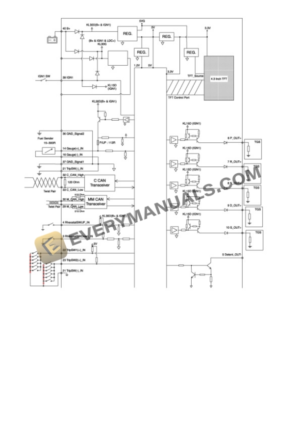 Hyundai Truck Tucson FWD 2017 Electrical Diagrams L4-1.6L Turbo 6 Hyundai Truck Tucson FWD 2017 Electrical Diagrams L4-1.6L Turbo - Image 4