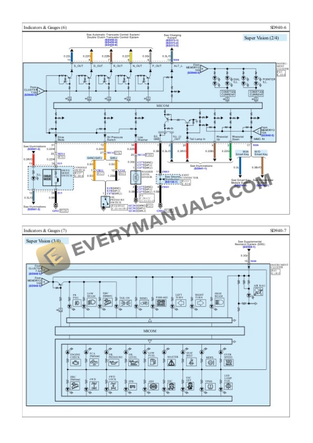 Hyundai Truck Tucson FWD 2021 Electrical Diagrams L4-2.4L 6 Hyundai Truck Tucson FWD 2021 Electrical Diagrams L4-2.4L - Image 4