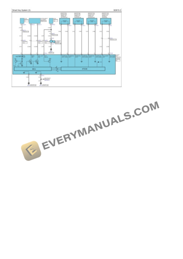 Hyundai Truck Veracruz FWD 2011 Electrical Diagrams V6-3.8L 4 Hyundai Truck Veracruz FWD 2011 Electrical Diagrams V6-3.8L - Image 2