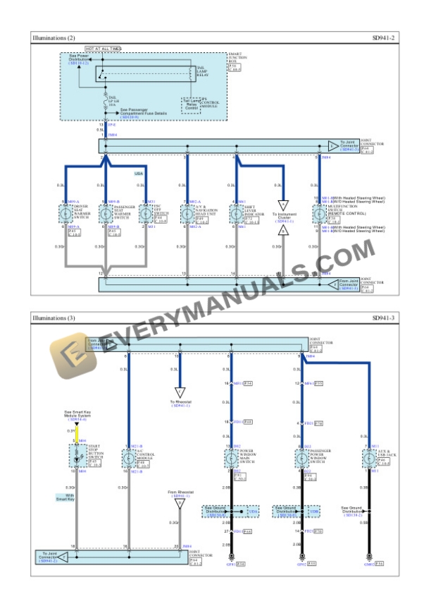 Hyundai Veloster 2015 Electrical Diagrams L4-1.6L Turbo 5 Hyundai Veloster 2015 Electrical Diagrams L4-1.6L Turbo - Image 3