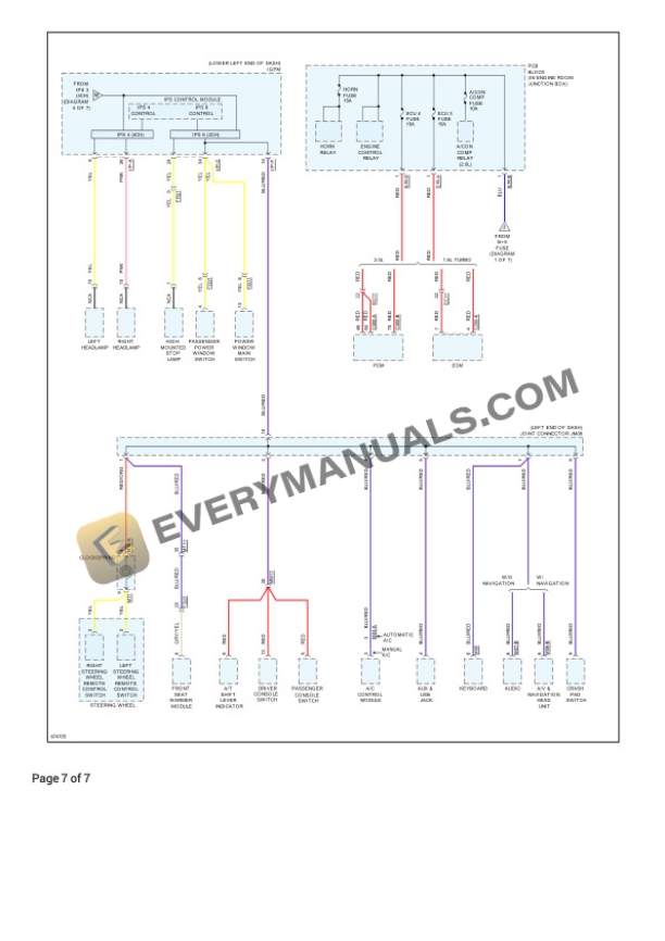 Hyundai Veloster 2021 Electrical Diagrams L4-2.0L 5 Hyundai Veloster 2021 Electrical Diagrams L4-2.0L - Image 3