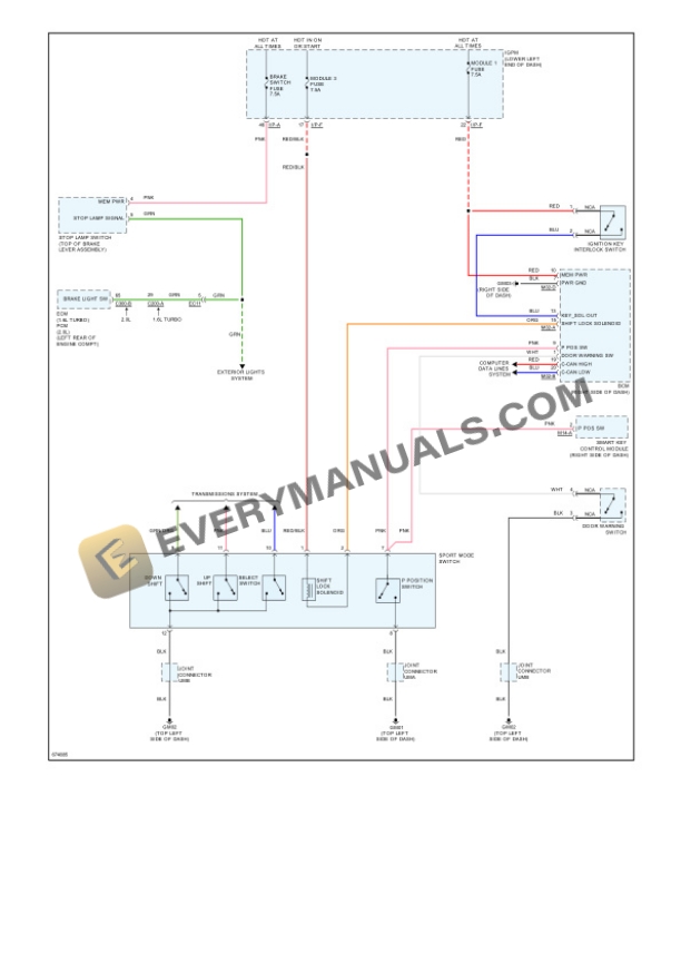 Hyundai Veloster 2021 Electrical Diagrams L4-2.0L 6 Hyundai Veloster 2021 Electrical Diagrams L4-2.0L - Image 4