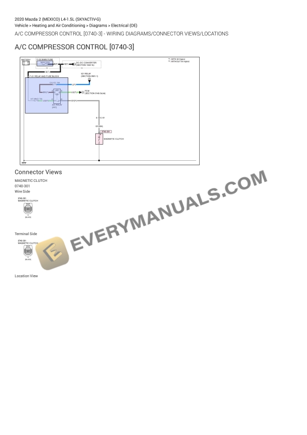 mazda 2 mexico 2020 electrical diagrams l4 15l skyactiv g 1