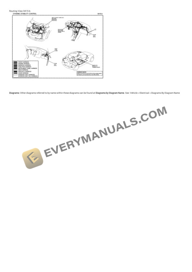 Mazda 3 2008 Electrical Diagrams L4-2.3L 6 Mazda 3 2008 Electrical Diagrams L4-2.3L - Image 4