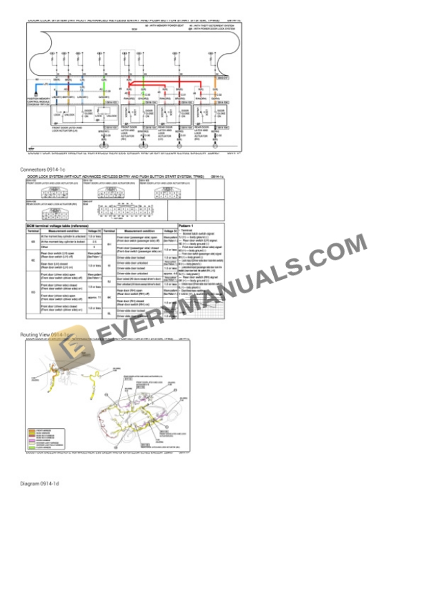 Mazda 3 2010 Electrical Diagrams L4-2.0L 6 Mazda 3 2010 Electrical Diagrams L4-2.0L - Image 4