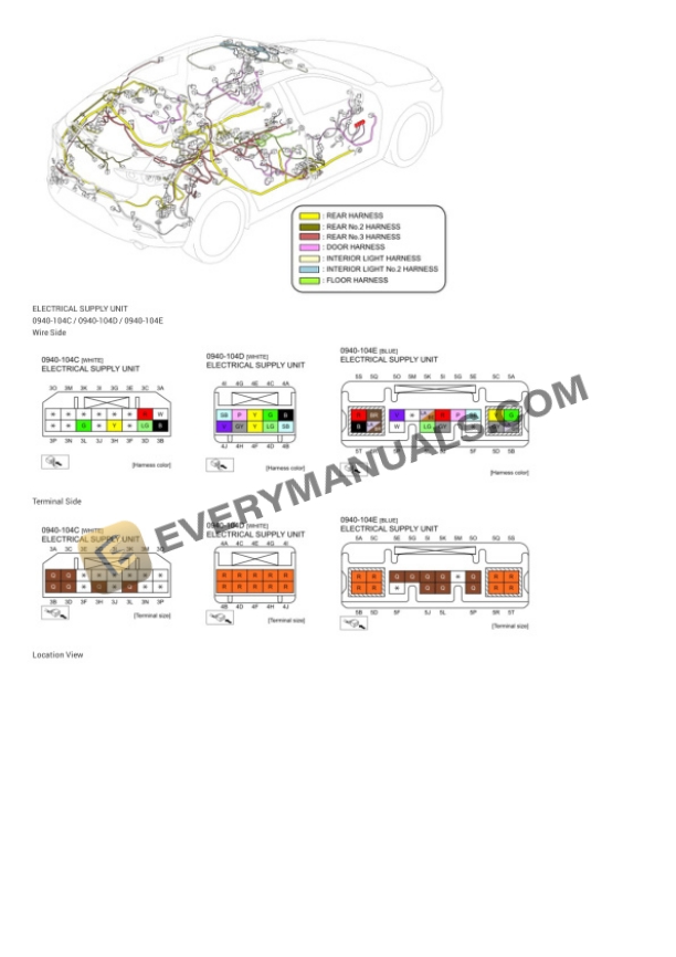 Mazda 3 AWD 2019 Electrical Diagrams L4-2.5L (SKYACTIV-G) 4 Mazda 3 AWD 2019 Electrical Diagrams L4-2.5L (SKYACTIV-G) - Image 2