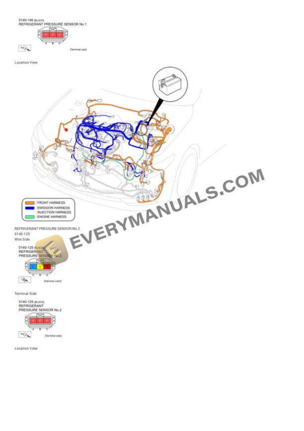 Mazda 3 FWD (CANADA) 2023 Electrical Diagrams L4-2.0L (SKYACTIV-G) 5 Mazda 3 FWD (CANADA) 2023 Electrical Diagrams L4-2.0L (SKYACTIV-G) - Image 3