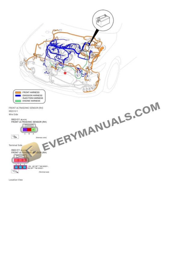 Mazda 3 FWD (CANADA) 2023 Electrical Diagrams L4-2.0L (SKYACTIV-G) 7 Mazda 3 FWD (CANADA) 2023 Electrical Diagrams L4-2.0L (SKYACTIV-G) - Image 5