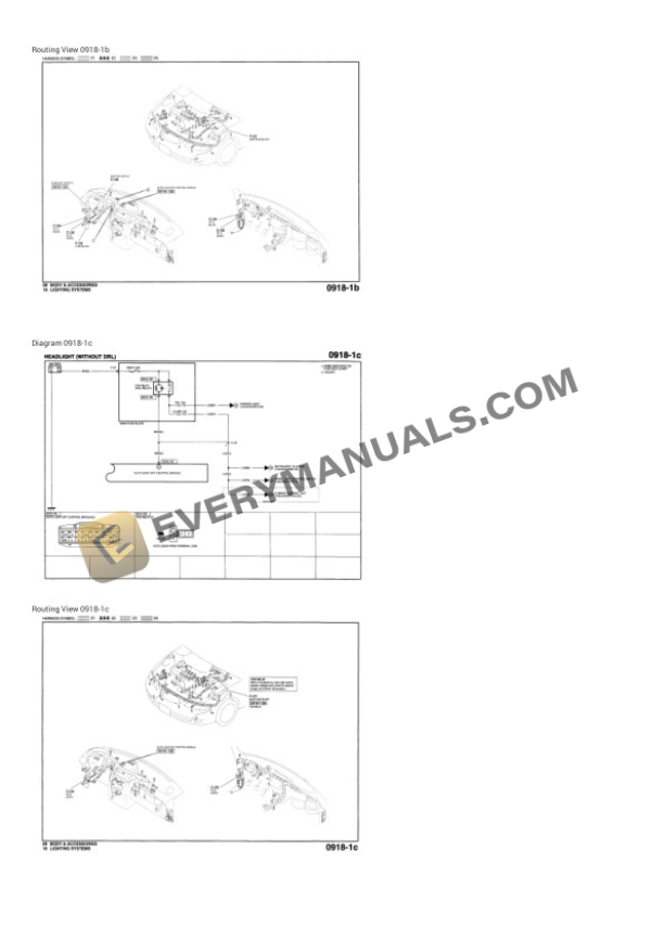 Mazda 6 2006 Electrical Diagrams L4-2.3L 6 Mazda 6 2006 Electrical Diagrams L4-2.3L - Image 4