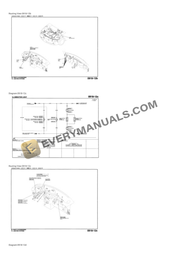 Mazda 6 2006 Electrical Diagrams V6-3.0L DOHC 7 Mazda 6 2006 Electrical Diagrams V6-3.0L DOHC - Image 5