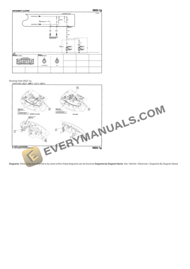 Mazda 6 2008 Electrical Diagrams V6-3.0L 7 Mazda 6 2008 Electrical Diagrams V6-3.0L - Image 5