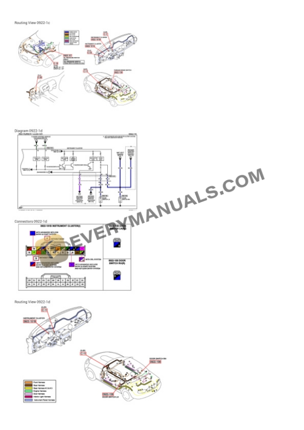 Mazda MX-5 Miata 2007 Electrical Diagrams L4-2.0L 7 Mazda MX-5 Miata 2007 Electrical Diagrams L4-2.0L - Image 5