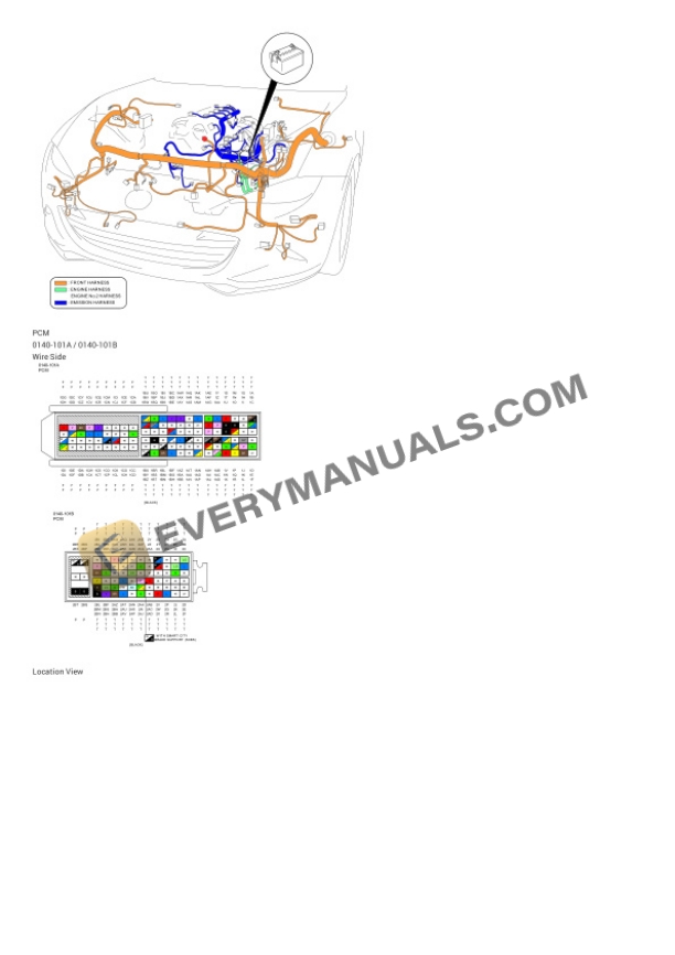 Mazda MX-5 Miata RF 2020 Electrical Diagrams L4-2.0L (SKYACTIV-G) 4 Mazda MX-5 Miata RF 2020 Electrical Diagrams L4-2.0L (SKYACTIV-G) - Image 2