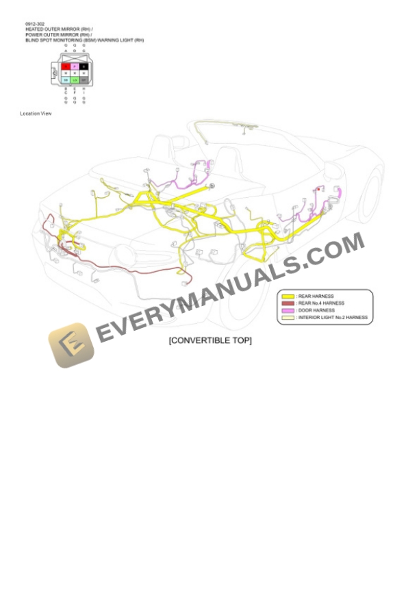 Mazda MX-5 Miata RF 2023 Electrical Diagrams L4-2.0L (SKYACTIV-G) 6 Mazda MX-5 Miata RF 2023 Electrical Diagrams L4-2.0L (SKYACTIV-G) - Image 5