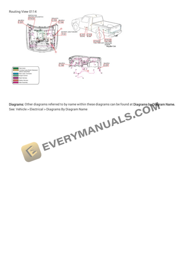 Mazda Truck B2300 2008 Electrical Diagrams L4-2.3L 5 Mazda Truck B2300 2008 Electrical Diagrams L4-2.3L - Image 3