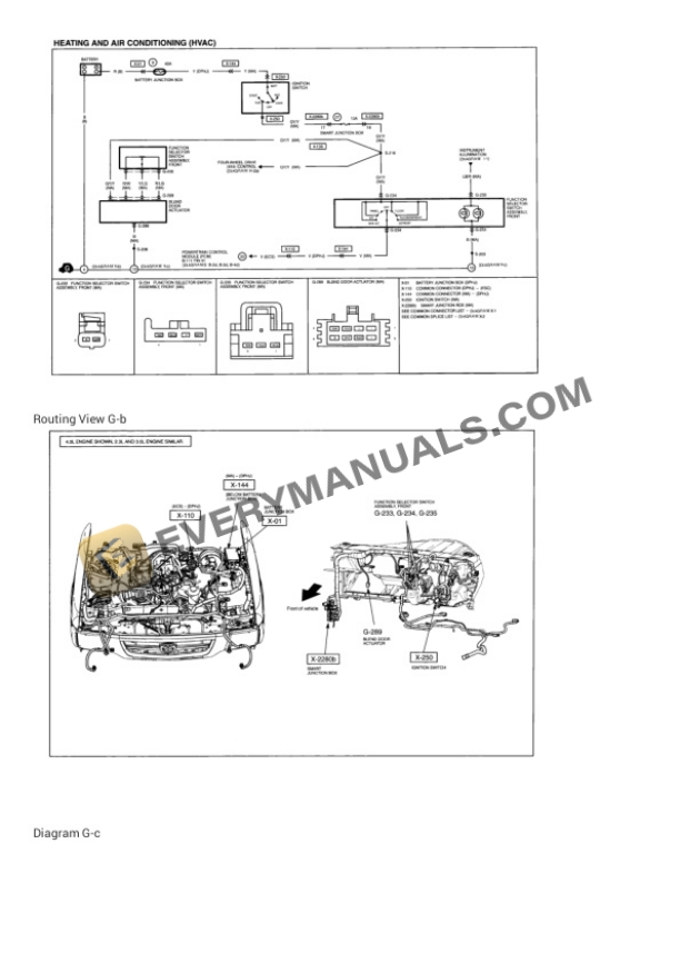 Mazda Truck B4000 2WD 2004 Electrical Diagrams V6-4.0L SOHC 7 Mazda Truck B4000 2WD 2004 Electrical Diagrams V6-4.0L SOHC - Image 5