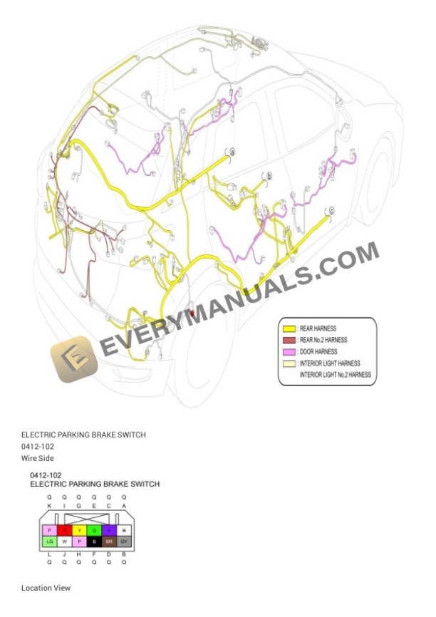 Mazda Truck CX-3 AWD 2021 Electrical Diagrams L4-2.0L (SKYACTIV-G) 4 Mazda Truck CX-3 AWD 2021 Electrical Diagrams L4-2.0L (SKYACTIV-G) - Image 2