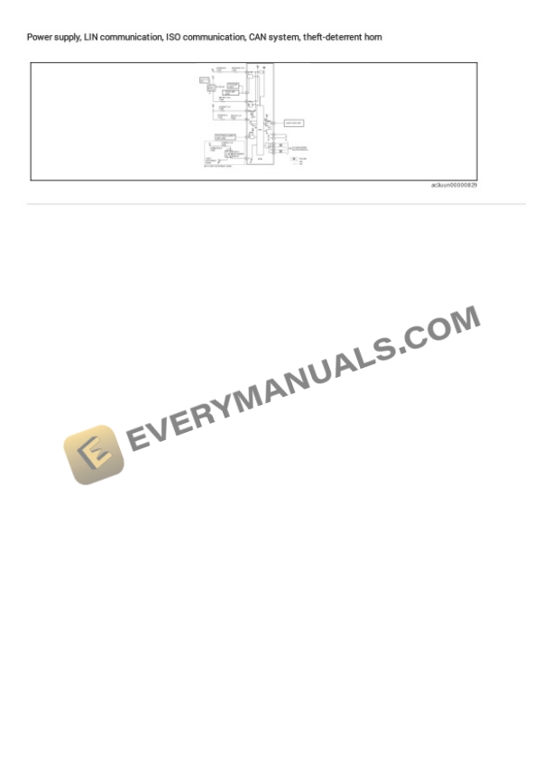 Mazda Truck CX-3 FWD 2020 Electrical Diagrams L4-2.0L (SKYACTIV-G) 7 Mazda Truck CX-3 FWD 2020 Electrical Diagrams L4-2.0L (SKYACTIV-G) - Image 5