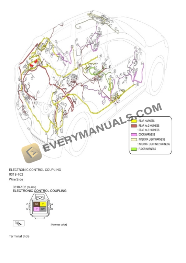 Mazda Truck CX-30 AWD 2022 Electrical Diagrams L4-2.5L Turbo (SKYACTIV-G) 5 Mazda Truck CX-30 AWD 2022 Electrical Diagrams L4-2.5L Turbo (SKYACTIV-G) - Image 3