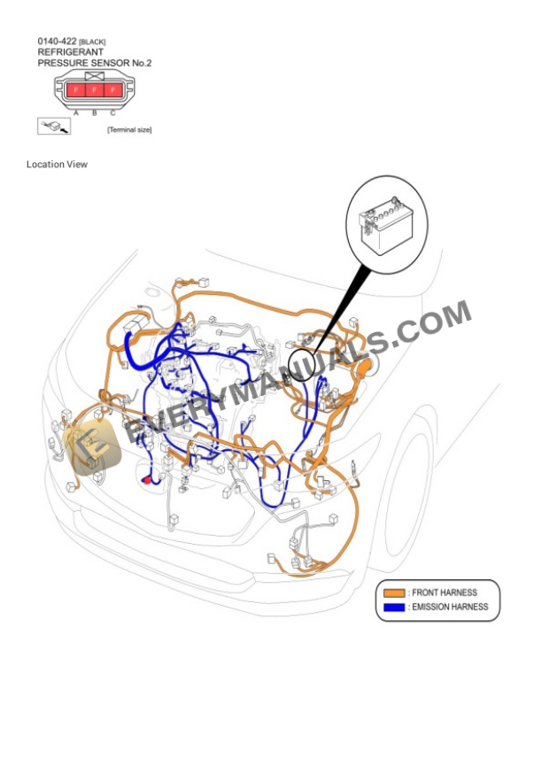 Mazda Truck CX-30 AWD 2023 Electrical Diagrams L4-2.5L Turbo (SKYACTIV-G) 5 Mazda Truck CX-30 AWD 2023 Electrical Diagrams L4-2.5L Turbo (SKYACTIV-G) - Image 3