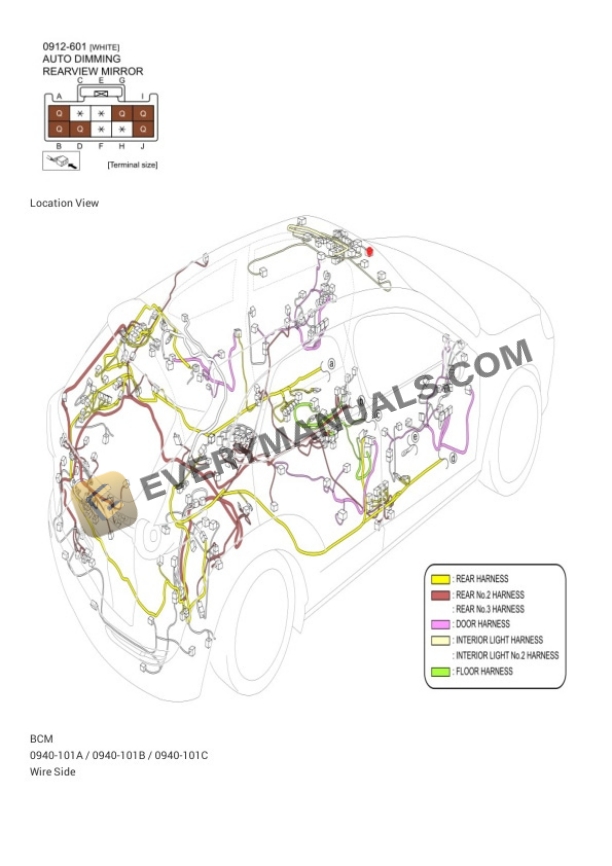 Mazda Truck CX-30 AWD (CANADA) 2021 Electrical Diagrams L4-2.0L (SKYACTIV-G) 5 Mazda Truck CX-30 AWD (CANADA) 2021 Electrical Diagrams L4-2.0L (SKYACTIV-G) - Image 3