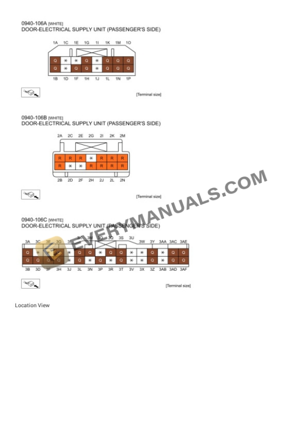 Mazda Truck CX-30 AWD (CANADA) 2021 Electrical Diagrams L4-2.0L (SKYACTIV-G) 7 Mazda Truck CX-30 AWD (CANADA) 2021 Electrical Diagrams L4-2.0L (SKYACTIV-G) - Image 5