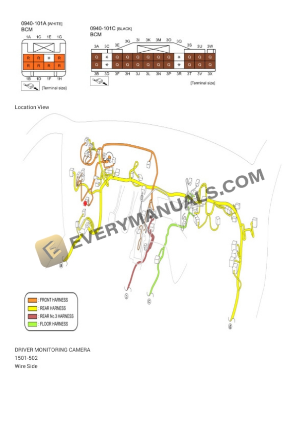 Mazda Truck CX-30 FWD 2020 Electrical Diagrams L4-2.5L (SKYACTIV-G) 4 Mazda Truck CX-30 FWD 2020 Electrical Diagrams L4-2.5L (SKYACTIV-G) - Image 2